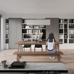 Lustre Scheat BIS 80 blanc