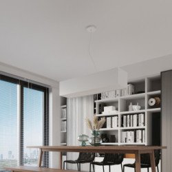 Lustre Scheat BIS 80 blanc