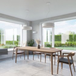 Plafonnier Aspidiske 60 blanc