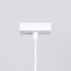 Lampe suspendue Andromède blanc