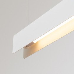 Lampe suspendue Andromède blanc