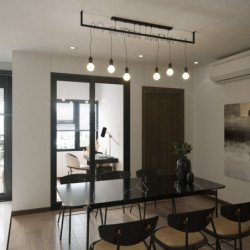 Lustre Flareis 4 noir