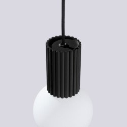 Lampe suspendue Orbis 1 noir