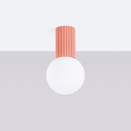 Plafonnier Orbis peach IP44