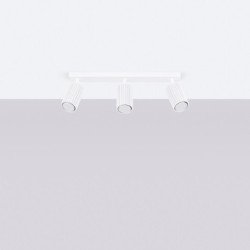 Plafonnier Onyx 3L blanc
