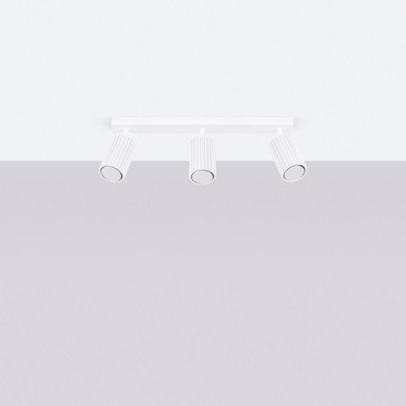 Plafonnier Onyx 3L blanc