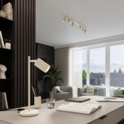 Lampe à poser Onyx beige