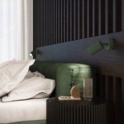 Plafonnier Onyx 40 vert olive