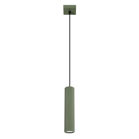 Lampe suspendue Onyx 1 vert olive