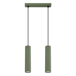 Lampe suspendue Onyx 2 vert olive