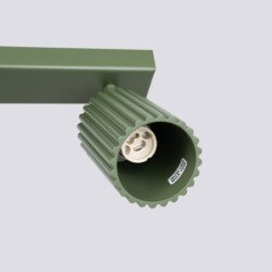 Plafonnier Onyx 6L vert olive