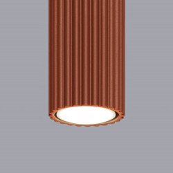 Plafonnier Onyx 30 rouge ocre