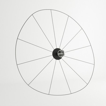 Applique / Plafonnier Solis 110 noir