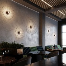 Applique / Plafonnier Solis 110 noir