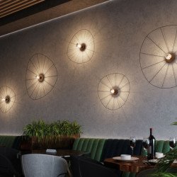 Applique / Plafonnier Solis 110 noir