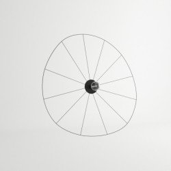 Applique / Plafonnier Solis 140 noir