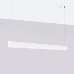 Lampe suspendue Oris blanc LED 3000K