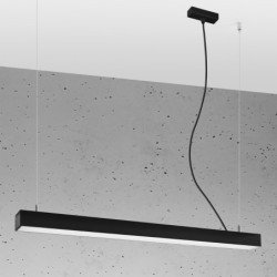 Lampe pendante Vesta 90 noir