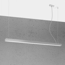 Lampe suspendue Vesta 150 gris