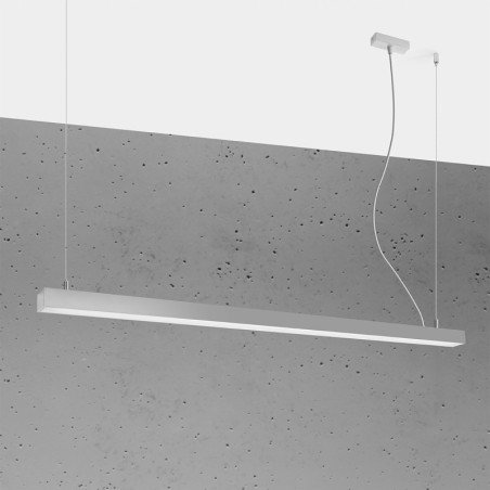 Lampe suspendue Vesta 150 gris