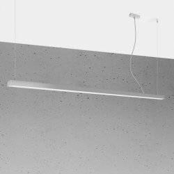 Lampe suspendue Vesta 200 gris