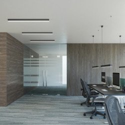 Plafonnier Vesta 200 noir