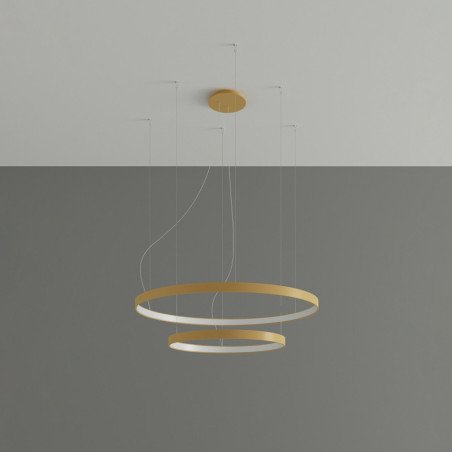 Lustre Nyra 2 55/78 doré LED 3000K