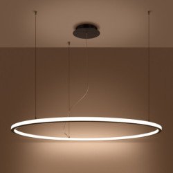 Lustre Selis 120 noir LED 3000K