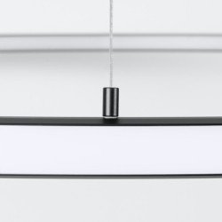 Lustre Selis 120 noir LED 3000K