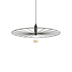 Lampe suspendue Aurea 45 noir