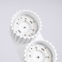 Plafonnier Aurélis 2 blanc Gx53