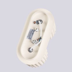 Plafonnier Aurélis 2 beige GU10