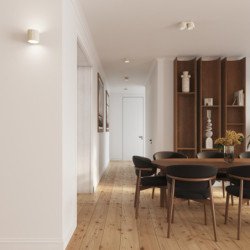 Plafonnier Aurélis 1 beige Gx53