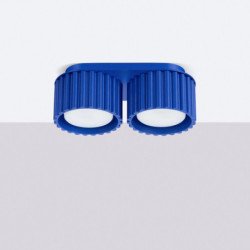 Plafonnier Aurélis 2 outremer Gx53