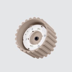 Plafonnier Aurélis 1 taupe Gx53