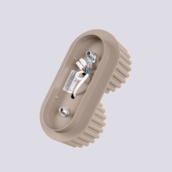 Plafonnier Aurélis 2 taupe Gx53