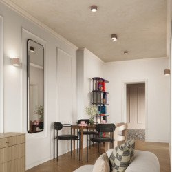 Plafonnier Aurélis 2 taupe Gx53