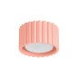 Plafonnier Aurélis 1 peach Gx53