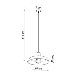 Lampe suspendue Aurora