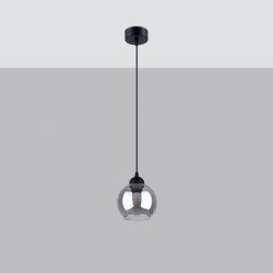 Lampe pendante Altair 1 noir