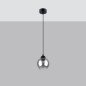 Lampe pendante Altair 1 noir Lampe pendante Altair 1 noir