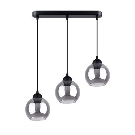 Lampe pendante Altair 3 noir