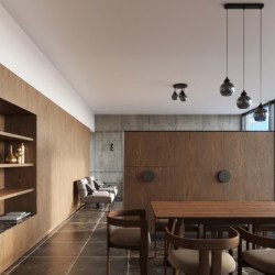 Lampe pendante Altair 3 noir