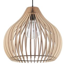 Lampe suspendue Aphelion bois
