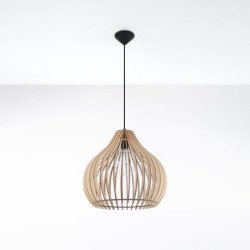 Lampe suspendue Aphelion bois