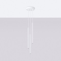 Lampe suspendue Astralis 3P blanc