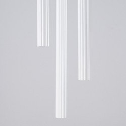 Lampe suspendue Astralis 3P blanc