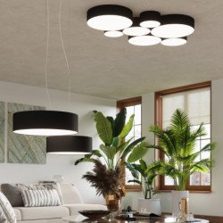 Lampe suspendue Andromeda 35 noir