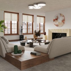 Lampe suspendue Andromeda 35 gris