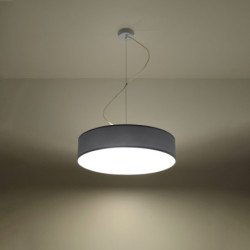 Lampe suspendue Andromeda 45 gris